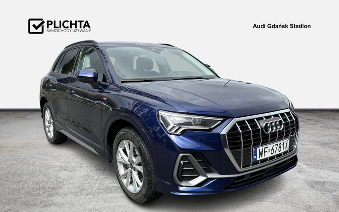 Audi Q3 cena 156900 przebieg: 14129, rok produkcji 2023 z Wołczyn małe 301